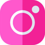 pembe instagram logosu