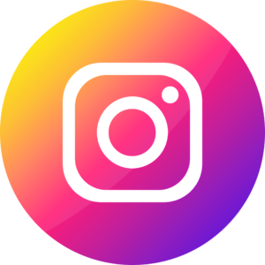 degrade edilmiş instagram logosu